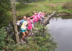                        All in the Pink at the Stepping Stones  
